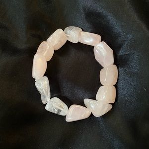 Rose quartz bracelets and anklets